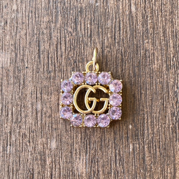 Accessories - Luxury zipper pull pink rhinestones